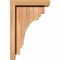 Ekena Millwork Pescadero Smooth Corbel w/Backplate, Western Red Cedar, 5 1/2"W x 8"D x 12"H COR06X08X12PEC01SWR - alternate 3